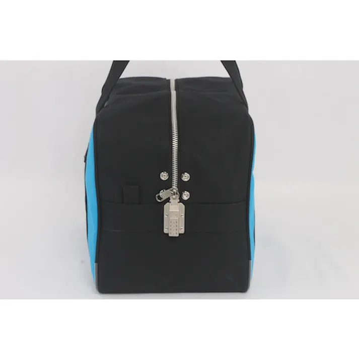 【CAINZ-DASH】三栄産業 帆布メール用ボストンMマチ広 SED-1錠付 ブルー BTMDE-SED-09【別送品】