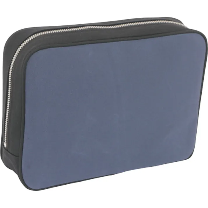 【CAINZ-DASH】三栄産業 帆布メール用ポーチ(L)SED-1錠付 紺 PL-SED-03【別送品】