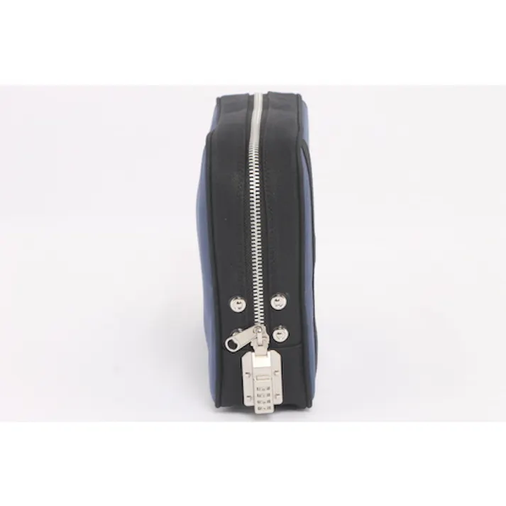 【CAINZ-DASH】三栄産業 帆布メール用ポーチ(L)SED-1錠付 紺 PL-SED-03【別送品】