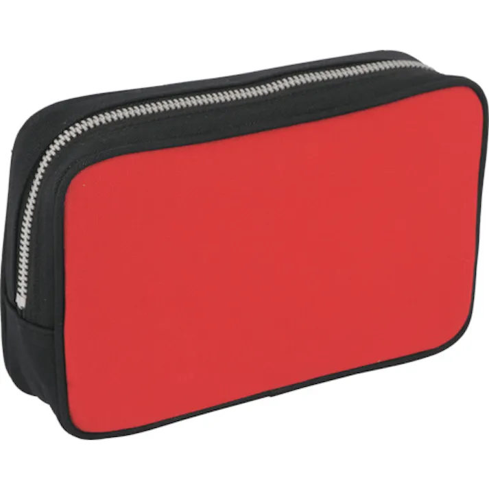 【CAINZ-DASH】三栄産業 帆布メール用ポーチ(S)SED-1錠付 赤 PS-SED-02【別送品】