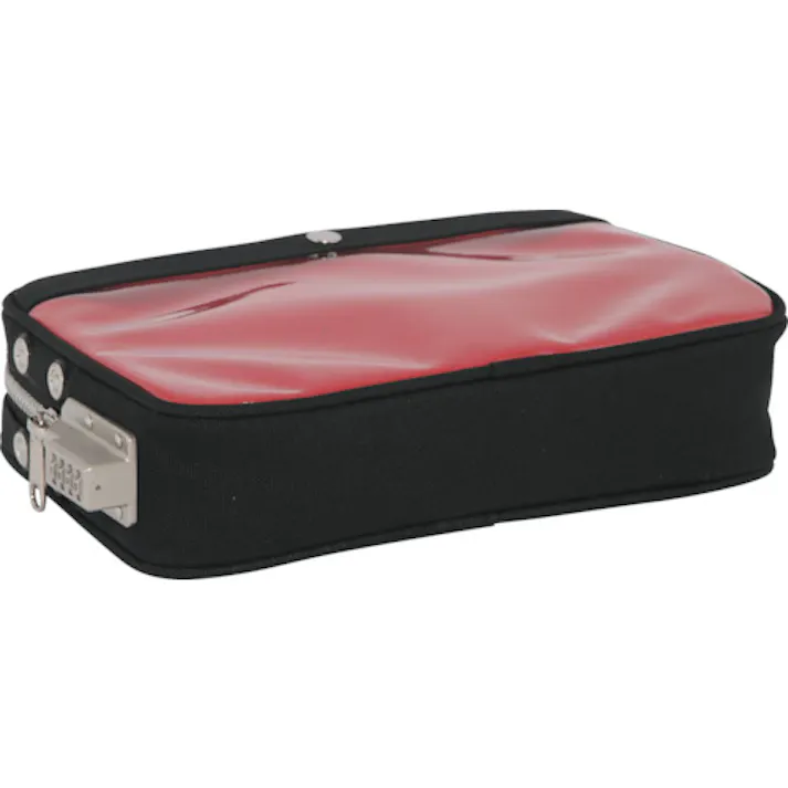 【CAINZ-DASH】三栄産業 帆布メール用ポーチ(S)SED-1錠付 赤 PS-SED-02【別送品】