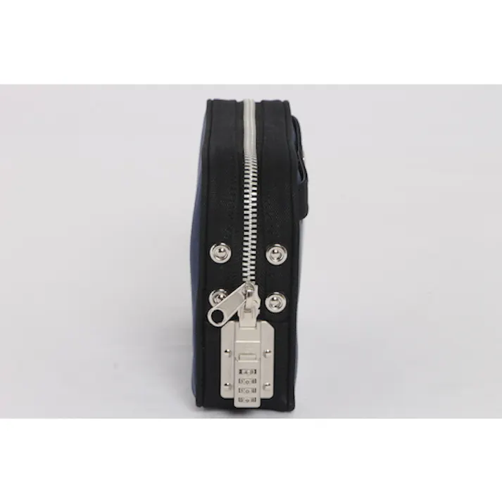 【CAINZ-DASH】三栄産業 帆布メール用ポーチ(S)SED-1錠付 紺 PS-SED-03【別送品】