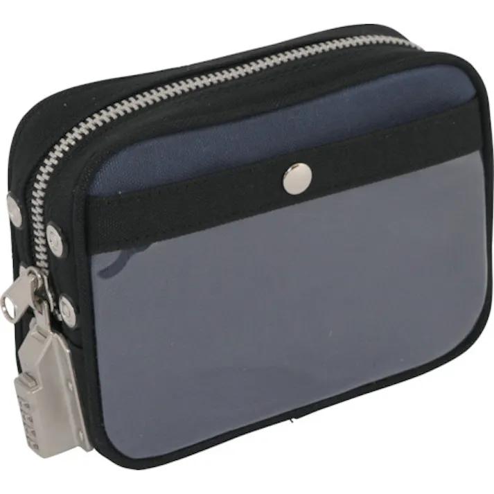 【CAINZ-DASH】三栄産業 帆布メール用ポーチ(SS)SED-1錠付 紺 PSS-SED-03【別送品】