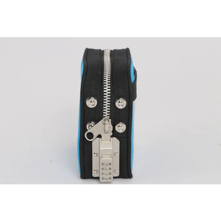 【CAINZ-DASH】三栄産業 帆布メール用ポーチ(SS)SED-1錠付 ブルー PSS-SED-09【別送品】