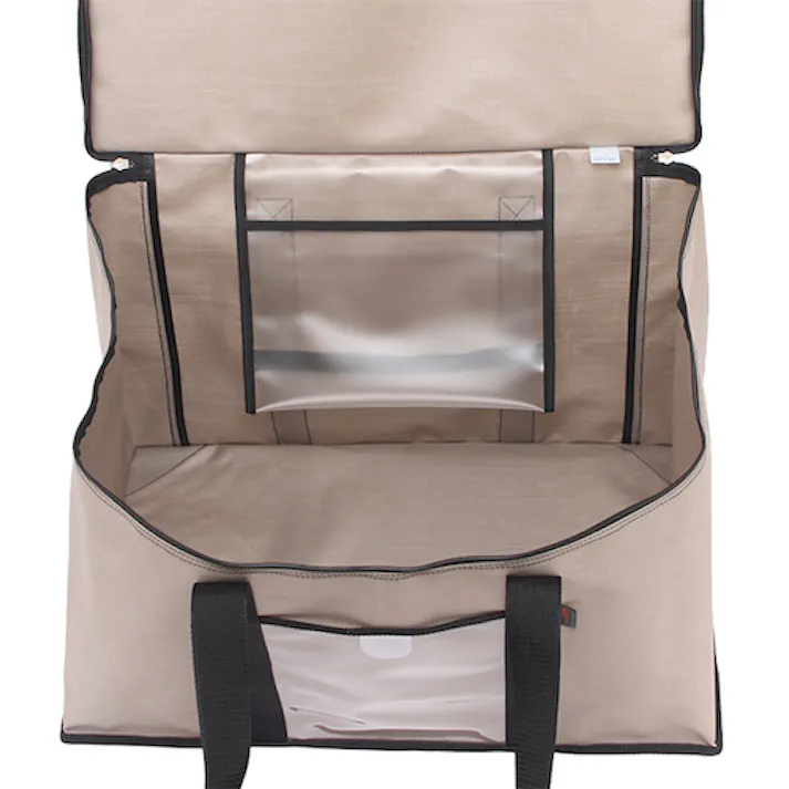 【CAINZ-DASH】三栄産業 折り畳みコンテナバッグ 50L グレージュ WS-CB50-00【別送品】