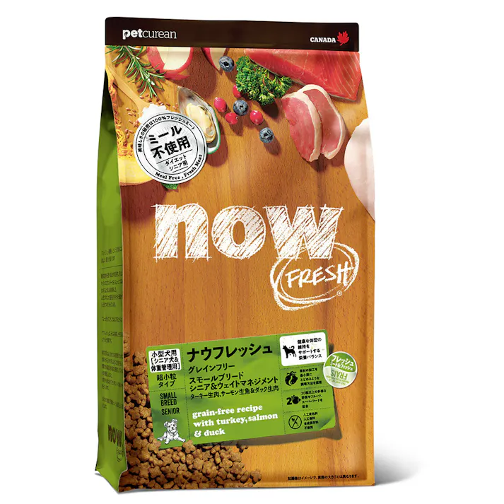 ナウフレッシュ 小粒 シニアダイエット 0.8kg