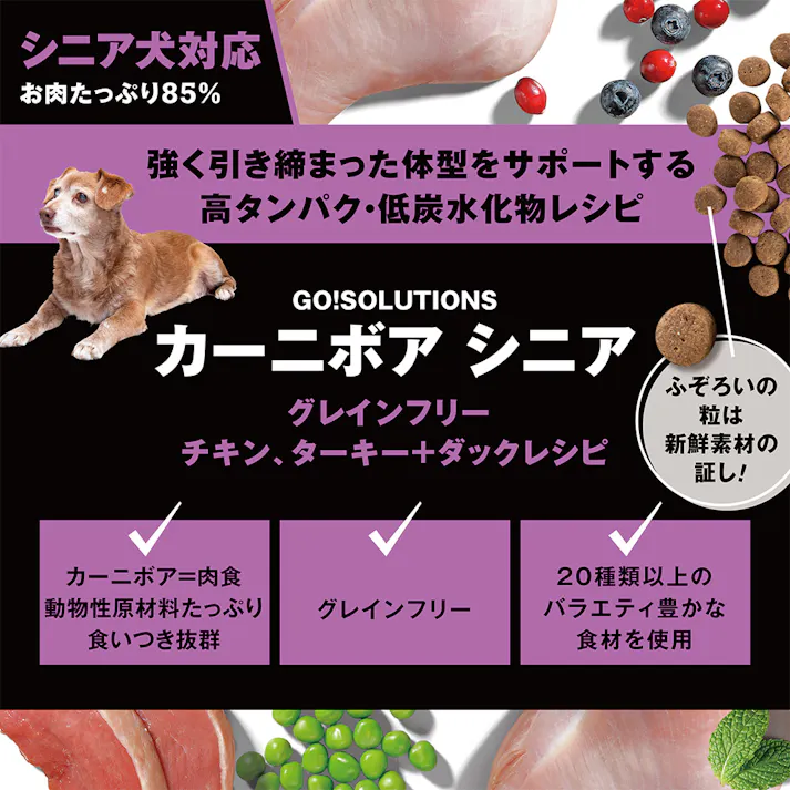 ゴー! カーニボア シニア 0.8kg