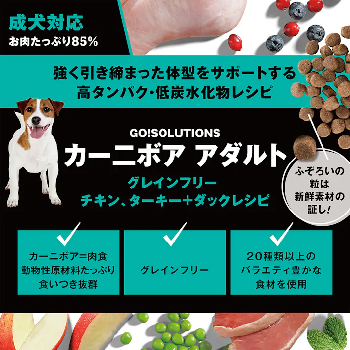 ゴー! カーニボア アダルト 2.3kg