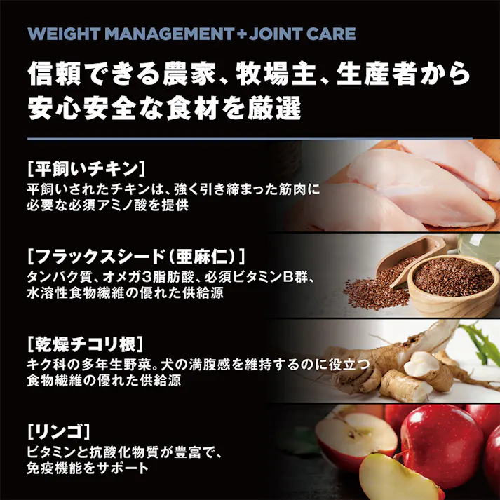 ゴー! ダイエット+関節ケア チキン 2.3kg