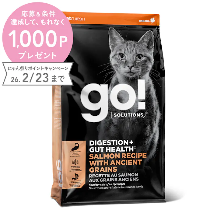 ゴー! 消化+腸の健康ケア 猫 0.5kg