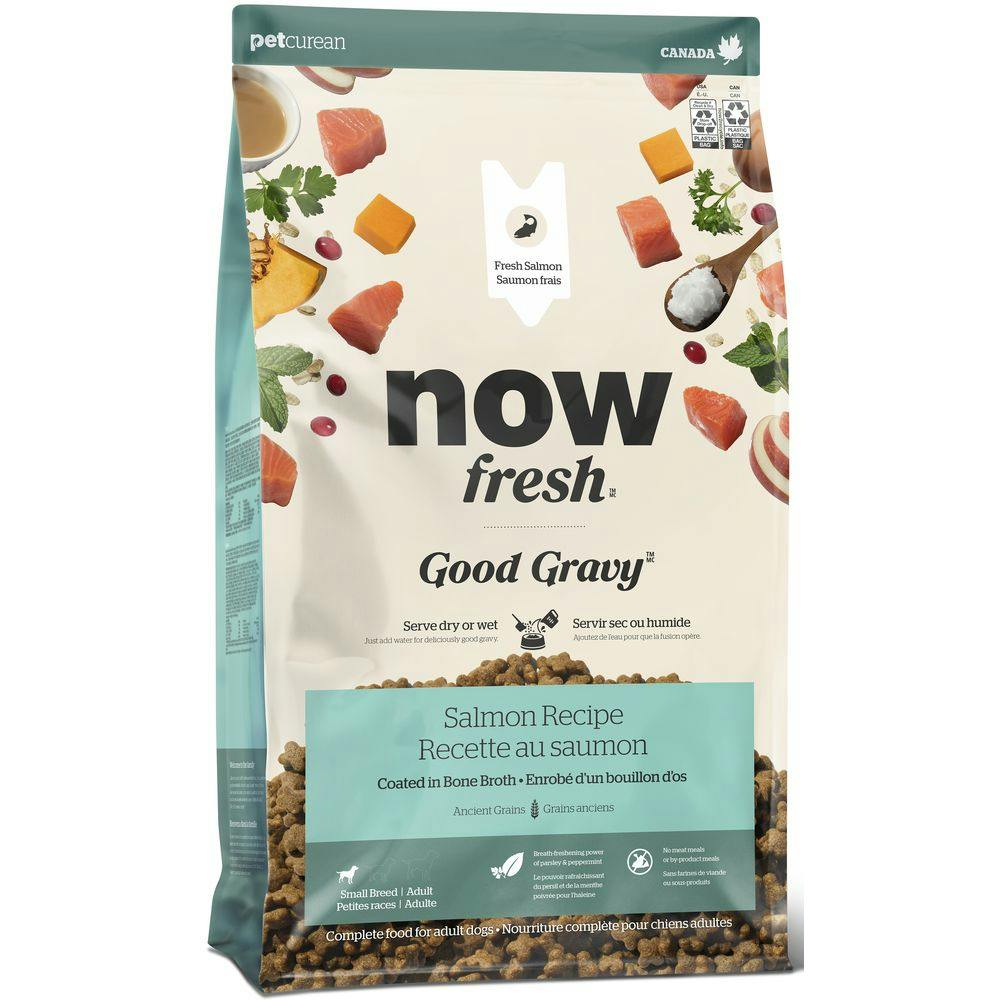 ナウフレッシュ グッドグレービー スモールブリード サーモン 800g