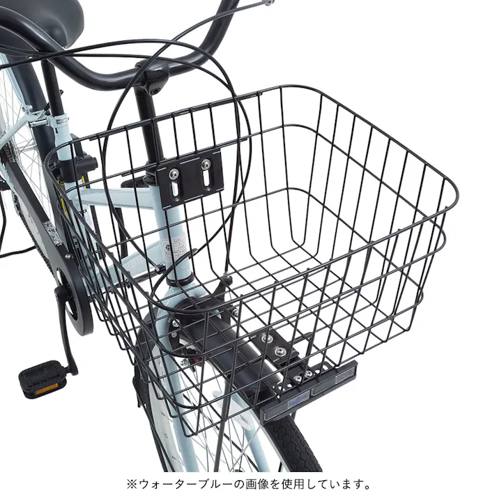 電動アシスト自転車 ワンモードアシスト EightPrince 26インチ 外装6段 SST-ATS266 ミッドナイトグリーン