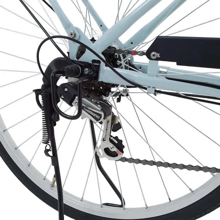 電動アシスト自転車 ワンモードアシスト EightPrince 26インチ 外装6段 SST-ATS266 ウォーターブルー