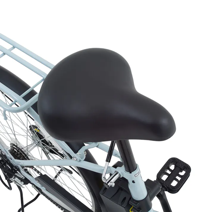 電動アシスト自転車 ワンモードアシスト EightPrince 26インチ 外装6段 SST-ATS266 ウォーターブルー