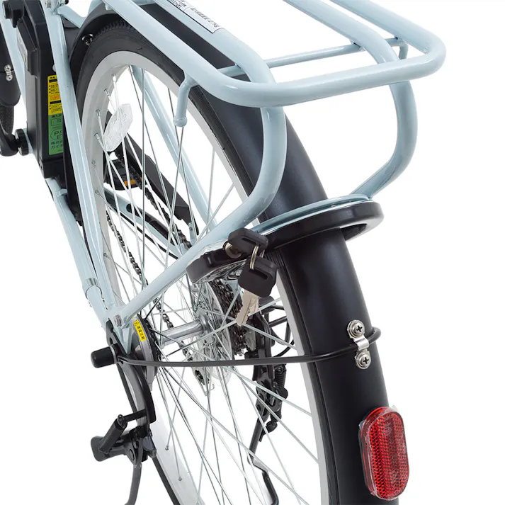 電動アシスト自転車 ワンモードアシスト EightPrince 26インチ 外装6段 SST-ATS266 ウォーターブルー