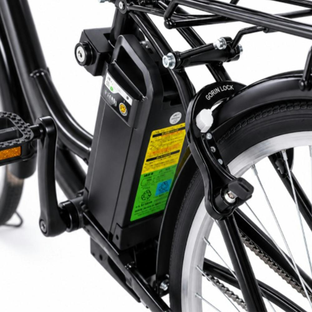 26年モデル 電動アシスト自転車 ワンモードアシスト 26インチ マットブラック
