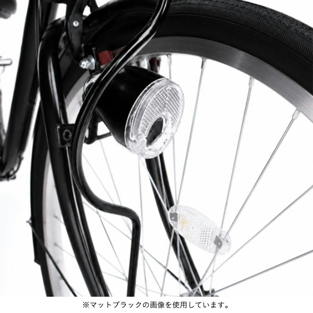26年モデル 電動アシスト自転車 ワンモードアシスト 26インチ マットグレー
