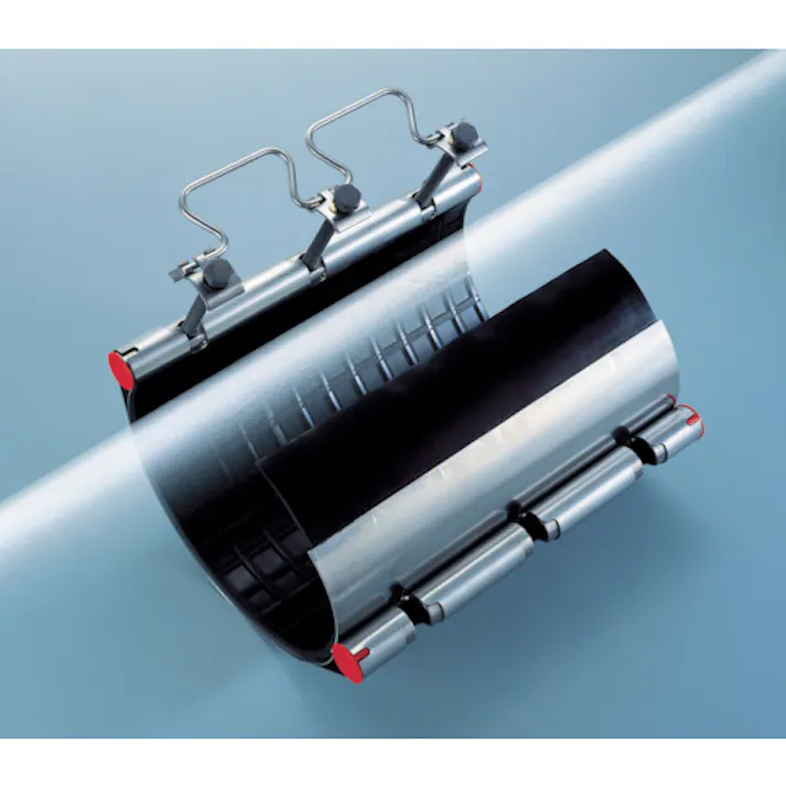 【CAINZ-DASH】ショーボンドマテリアル カップリング ストラブ・ワイドクランプCWタイプ65A幅200 CW-65N2【別送品】