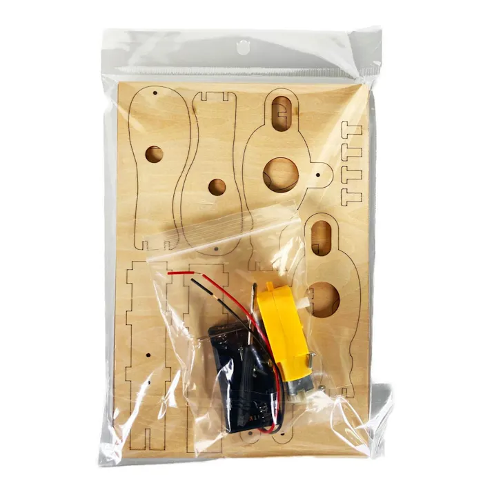 木で作る歩く恐竜 ステゴサウルス