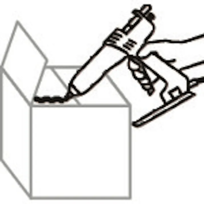 【CAINZ-DASH】三洋ライフマテリアル ホットメルト マイティスティック 800MT(25cm) 800MT【別送品】