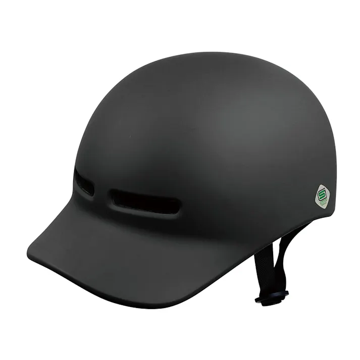 シティサイクルヘルメット ブラック SG認証付き