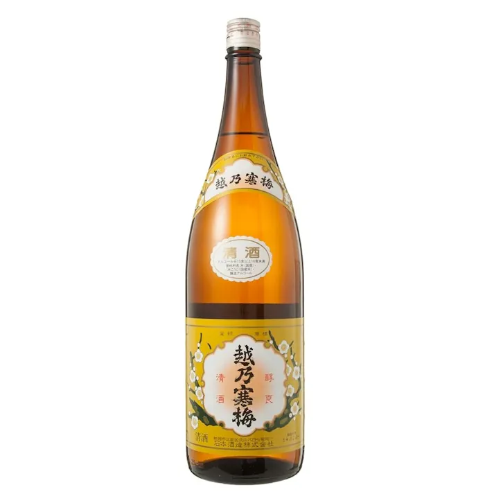 【オンライン限定】(新潟)越乃寒梅 白ラベル 普通酒 1800ml【別送品】
