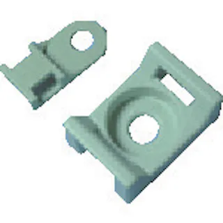 【CAINZ-DASH】デンカエレクトロン 超耐熱ネジ式結束バンド固定具(10個入) DK-3.5EXH【別送品】