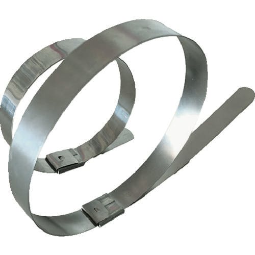 デンカエレクトロン ステンレスバンド 127mm×50本入 DKST-12746-316 ケーブルタイ(ステンレス製) デンカエレクトロン ステンレスバンド 127mm×50本入 DKST-12746-316 ケーブルタイ(ステンレス製)