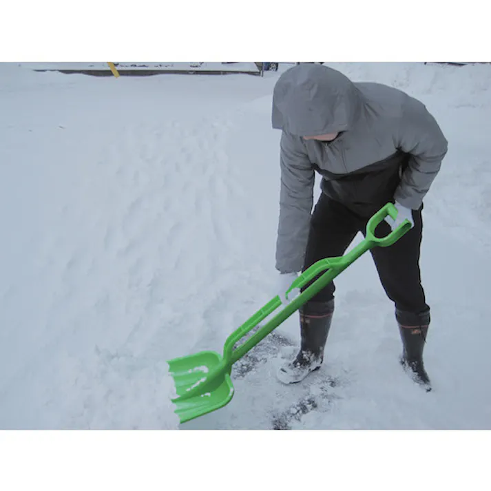 【CAINZ-DASH】E-CON snoWスコップ 805748 グリーン 80574800GR606【別送品】