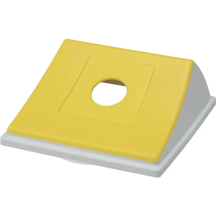 【CAINZ-DASH】E-CON 分別ダストボックス用フタ 808313 #90フタ丸穴 イエロー 80831304WHYEE【別送品】