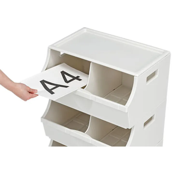 【CAINZ-DASH】E-CON ペーパーリサイクルボックス 806280 本体 80628000WHEDB【別送品】