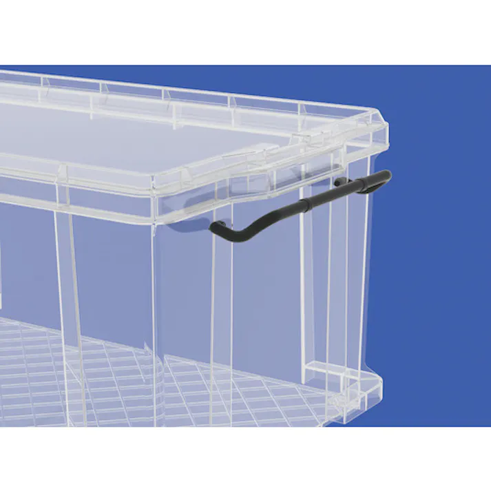 【CAINZ-DASH】E-CON 透明フタ付きボックス 202137 エコンボックス#22Hセット【22.8L、532×369×177】 20213701TMBK901【別送品】