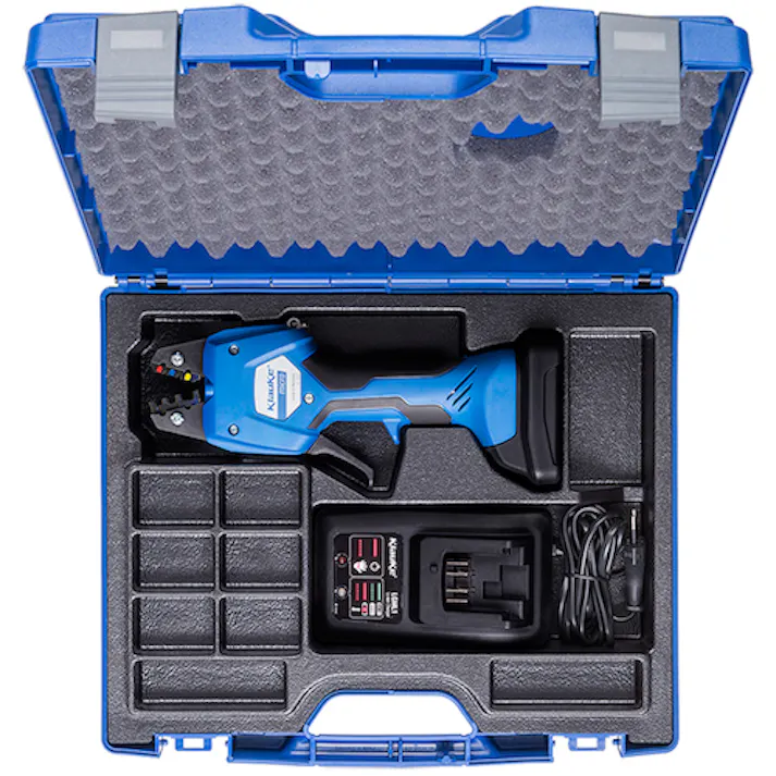 【CAINZ-DASH】Klauke社 充電式ハンディ圧着機 (標準セット) EK50MLJ【別送品】