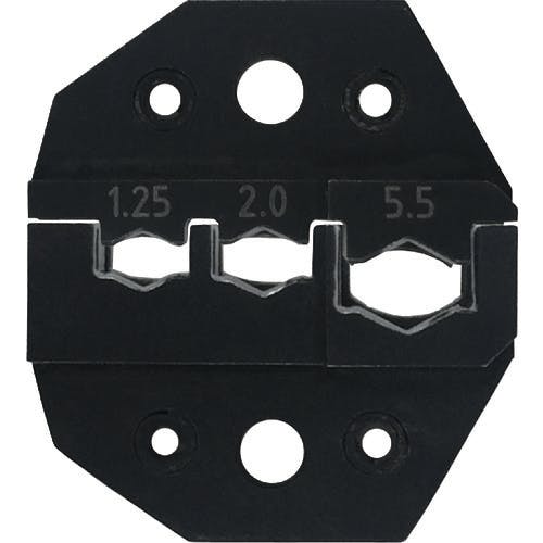 Klauke社 専用ダイス JIS絶縁端子用 1.25~5.5sq J5020 充電式圧着機 Klauke社 専用ダイス JIS絶縁端子用 1.25~5.5sq J5020 充電式圧着機