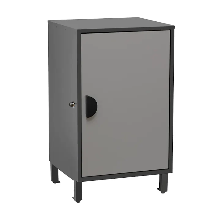 PYKES PEAK 宅配ボックス クレア グレー 幅38cm 高さ64cm 奥行35cm【別送品】