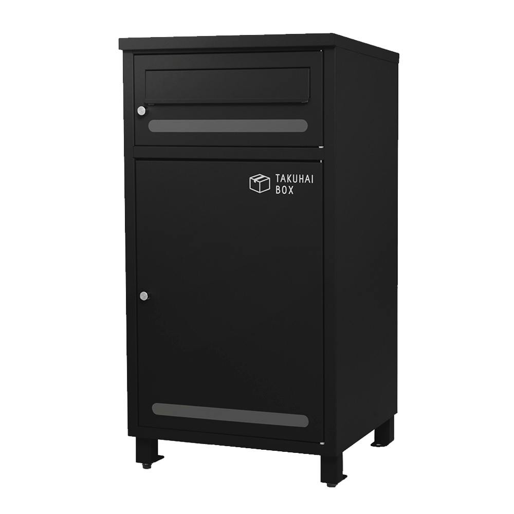 PYKES PEAK 宅配ボックス ポスミー ブラック 幅38cm 高さ73cm