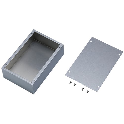 タカシ３点セット CAINZ-DASH】タカチ電機工業 カバー付アルミシャーシ T25-6-15【別送品