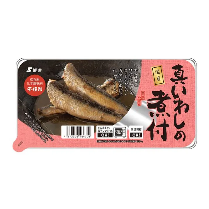 鮮冷 国産真いわしの煮付 120g