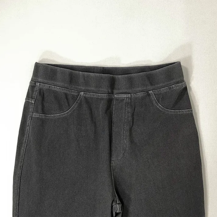 婦人レギンスパンツ ブルー M