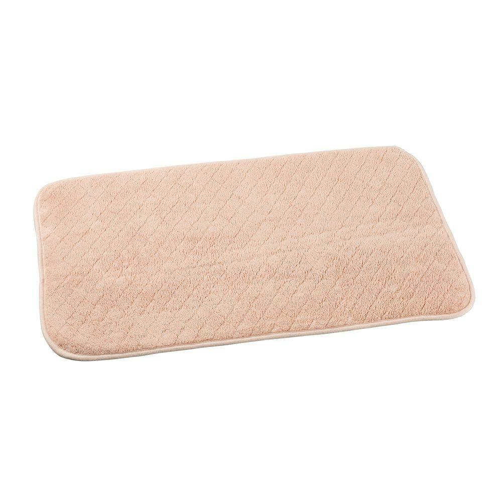 CBジャパン カラリデイ リバーシブルバスマット ピンク