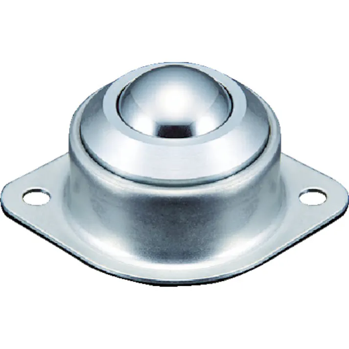 【CAINZ-DASH】エイテック ボールキャスター プレインベア ゴミ排出穴付 上向き用 ステンレス製 PV120HS 許容荷重200kg PV120HS【別送品】