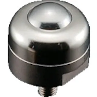 【CAINZ-DASH】エイテック ボールキャスター プレインベア 上下兼用 ボルトタイプ スチール製 PV120B 許容荷重200kg PV120B【別送品】