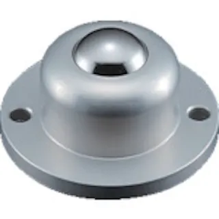 【CAINZ-DASH】エイテック ボールキャスター プレインベア 上下兼用 フランジタイプ スチール製 PV120F 許容荷重200kg PV120F【別送品】