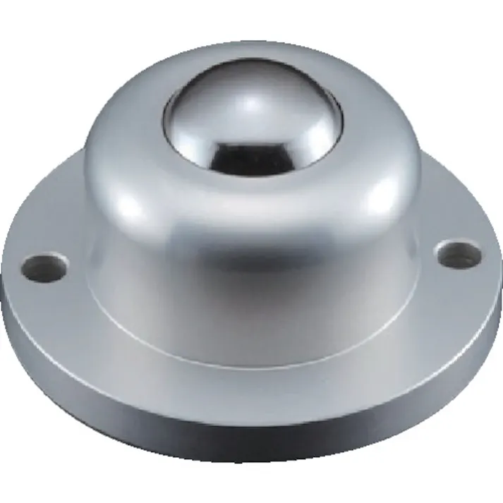 【CAINZ-DASH】エイテック ボールキャスター プレインベア 上向き用 フランジタイプ スチール製 PV260F 許容荷重400kg PV260F【別送品】