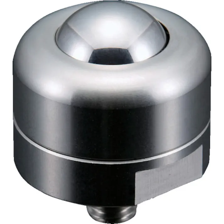 【CAINZ-DASH】エイテック ボールキャスター プレインベア ゴミ排出穴付 上向き用 ボルトタイプ スチール製 PV50BH 許容荷重110kg PV50BH【別送品】