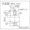 【CAINZ-DASH】エイテック ゴミ排出スリット付　下向き用　スチール製　ＰＶＳ２０Ｂ PVS20B【別送品】