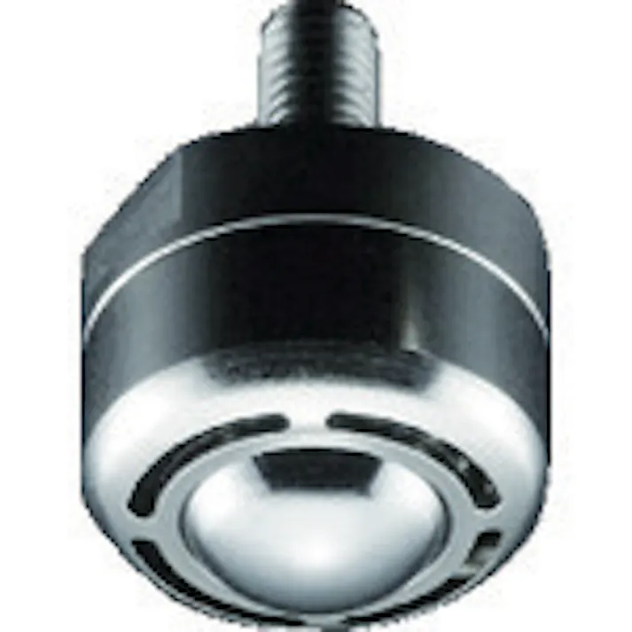 【CAINZ-DASH】エイテック ボールキャスター プレインベア ゴミ排出スリット付 下向き用 ボルトタイプ スチール製 PVS50B 許容荷重60kg PVS50B【別送品】