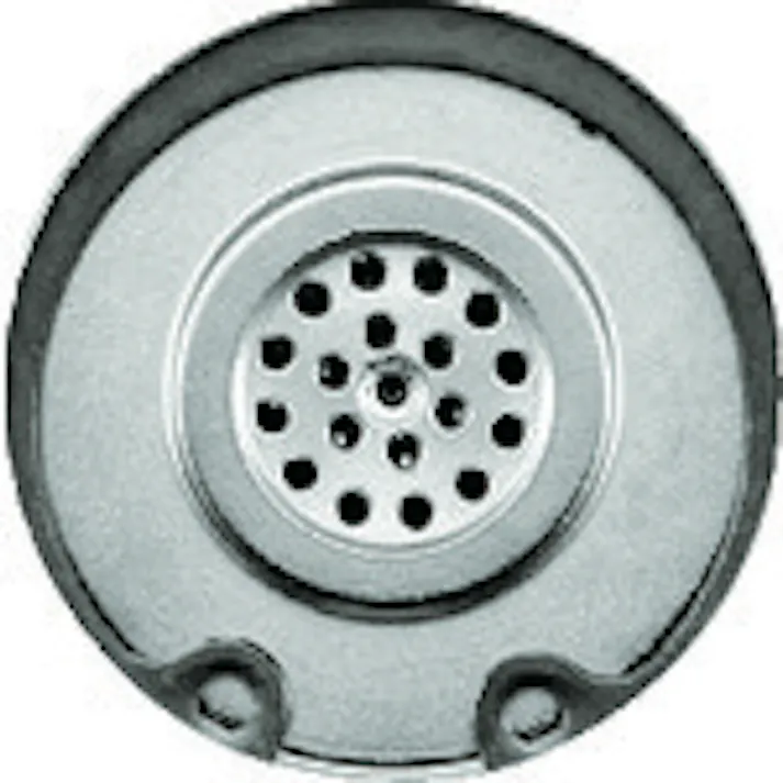 【CAINZ-DASH】エイテック ボールキャスター プレインベア ゴミ排出穴付 上向き用 フランジタイプ スチール製 PV260FH 許容荷重400kg PV260FH【別送品】