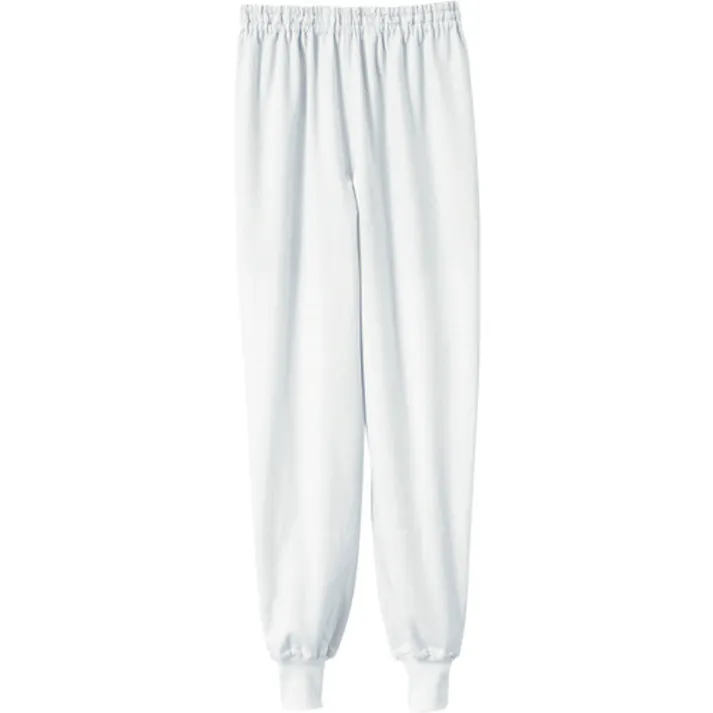 【CAINZ-DASH】サーヴォ ホッピングパンツ 食品工場 白衣 衛生 ホワイト S LT-793-A9-S【別送品】