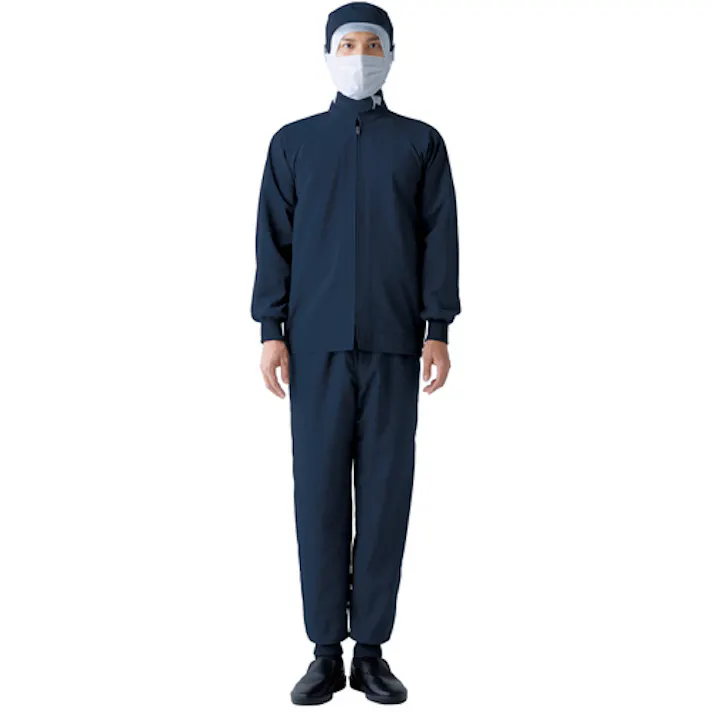 【CAINZ-DASH】サーヴォ ホッピングパンツ 食品工場 白衣 衛生 ネイビー SS CD-694-K3-SS【別送品】